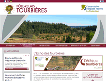 Tablet Screenshot of pole-tourbieres.org